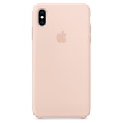 Apple Silicone Case Pink Sand For iPhone XS
