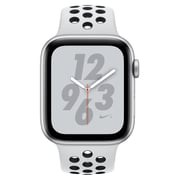 Apple Watch Nike+ Series 4 GPS 44mm Silver Aluminium Case With Pure Platinum/Black Nike Sport Band