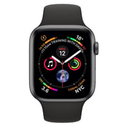 Apple Watch Series 4 GPS + Cellular 40mm Space Grey Aluminum Case With Black Sport Band