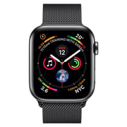 Apple Watch Series 4 GPS + Cellular 40mm Space Black Stainless Steel Case With Space Black Milanese Loop
