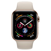 Apple Watch Series 4 GPS + Cellular 44mm Gold Stainless Steel Case With Stone Sport Band