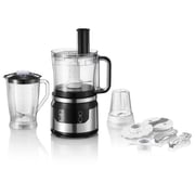 Midea 800W Food Processor 2L Bowl 1.5L Blender Jug 0.4L GrinderCup MJFP60E1