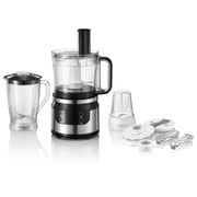 Midea 800W Food Processor 2L Bowl 1.5L Blender Jug 0.4L GrinderCup MJFP60E1