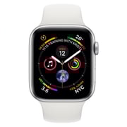 Apple Apple Watch Series 4 GPS 40mm Silver Aluminium Case With White Sport Band