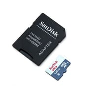 سانديسك SDSQUNS128GGN6TA ألتراش أندرويد microSDXC 128 جيجا بايت + محول SD