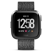 Fitbit Versa Fitness Watch Special Edition Charcoal Woven/Graphite Aluminum