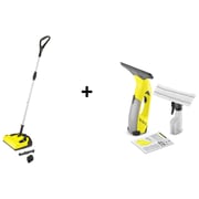 Karcher Cordless Electric Broom+WVCLASSIC Window Vac K55