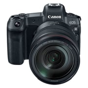 Canon EOS R Mirrorless Digital Camera Black With RF 24-105mm f/4L IS USM Lens