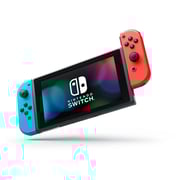 Nintendo Switch 32GB Neon Blue/Red Middle East Version + 2 Assorted Games