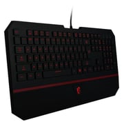 MSI DS4100 Interceptor Wired Gaming Keyboard Black S1104US219EB5