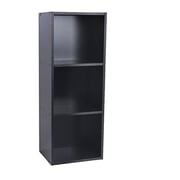 Bookcases and Cubes Three shelves Black