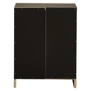 Conder 1 Drawer Nightstand in Black Color