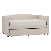 Shelter Arm Daybed and Trundle Day Bed only Beige