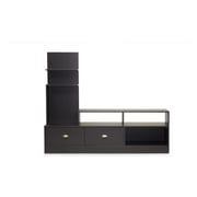 Armstrong dark brown modern tv deals stand