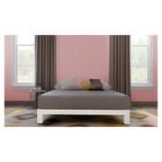 Motif Design Aura White Platform King Bed without Mattress White