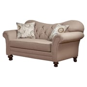 Serta Upholstery Wheatfield Loveseat in Beige Color