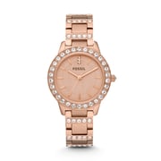 Fossil ES3020 Jesse Rose-Tone Stainless Steel Watch