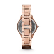 Fossil ES3020 Jesse Rose-Tone Stainless Steel Watch