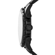 Fossil JR1356 Nate Chronograph Black Stainless Steel Watch