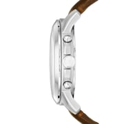 Fossil FS4735 Grant Chronograph Brown Leather Watch