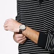 Fossil FS4735 Grant Chronograph Brown Leather Watch