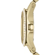 Fossil ES3203 Riley Multifunction Gold-Tone Stainless Steel Watch