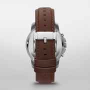 Fossil FS4813 Grant Chronograph Brown Leather Watch