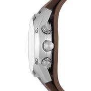 ساعة فوسيل CH2891 كوتشمان كرونوغراف جلد بني للرجال