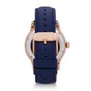 Fossil ME1138 Townsman Multifunction Navy Leather Watch
