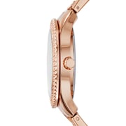 Fossil ES3590 Stella Multifunction Rose-Tone Stainless Steel Watch