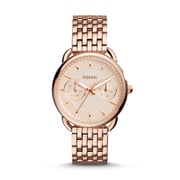 Fossil ES3713 Tailor Multifunction Rose-Tone Stainless Steel Watch