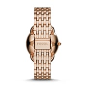 Fossil ES3713 Tailor Multifunction Rose-Tone Stainless Steel Watch