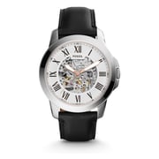 Fossil ME3101 Grant Automatic Black Leather Watch