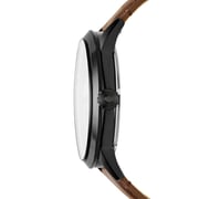 Fossil ME3155 Townsman 48mm Automatic Brown Leather Watch