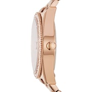 Fossil ES4318 Scarlette Three-Hand Date Rose Gold-Tone Stainless Steel Watch