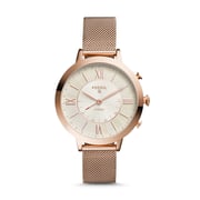 Fossil jacqueline cheap rose gold hybrid