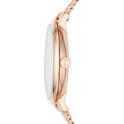 Fossil ES4352 Jacqueline Three-Hand Rose Gold-Tone Stainless Steel Watch