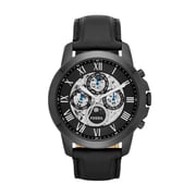 Fossil ME3028 Grant Automatic Black Leather Watch
