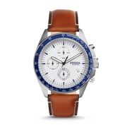 Fossil CH3029 Sport 54 Chronograph Brown Leather Watch
