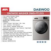 Daewoo Front Load Washer 7 kg DWD-FT1215