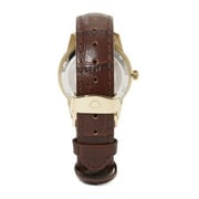 Omax PL10G15I Women's Multifunction Leather Watch