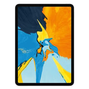 آiPad Pro إصدار (2018) مقاس 11 بوصة يدعم تقنية الواي فاي وبذاكرة 64 جيجابايت باللون الفضي
