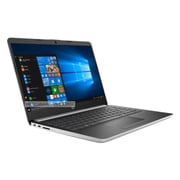 HP (2018) Laptop - 8th Gen / Intel Core i5-8265U / 14inch FHD / 1TB HDD+16GB Optane / 4GB RAM / Shared Intel UHD 620 Graphics / Windows 10 / Natural Silver / Middle East Version - [14-CF1001NE]
