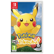 Nintendo Switch Pokemon Let's Go Pikachu Game