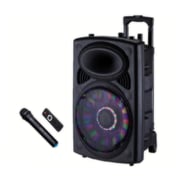 Geepas GMS8519 Wireless Trolley Speaker Black