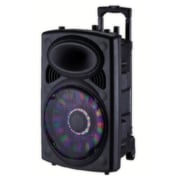 Geepas GMS8519 Wireless Trolley Speaker Black