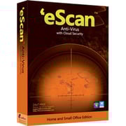 Escan Antivirus W/ Cloud Security Software 1USER 1YR + 1USER