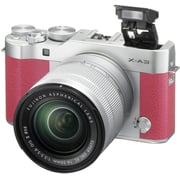 Fujifilm X-A3 Mirrorless Digital Camera Pink With XC 16-50mm Lens