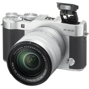 Fujifilm X-A3 Mirrorless Digital Camera Silver With XC 16-50mm Lens