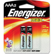 Energizer E92BP2 Max Battery Alkaline AAA 2pcs